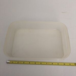 Tupperware Container Meat Marinade Clear,no lid